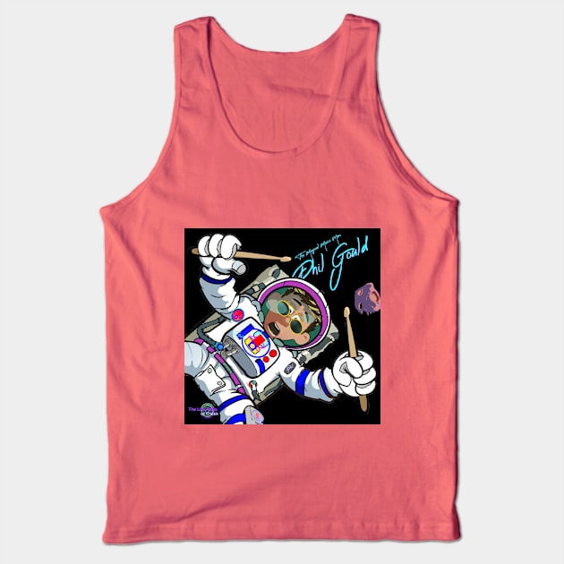 Tiny Space Man Phil Tank Top by EnceladusWaters